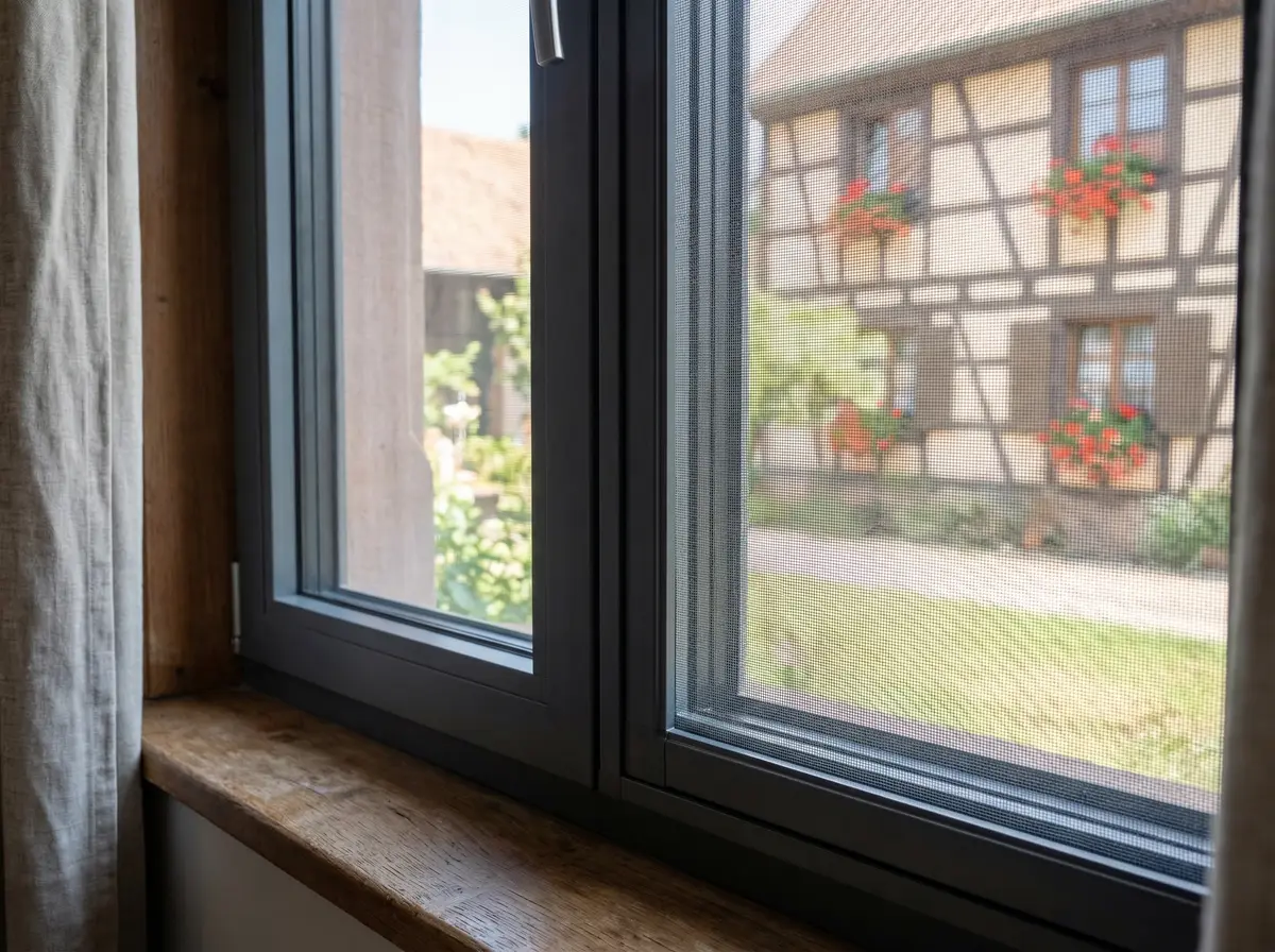 Moustiquaire fenêtre sur mesure Molsheim